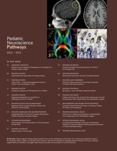 Pediatric Neuroscience Pathways Fall 2012 - Cleveland Clinic