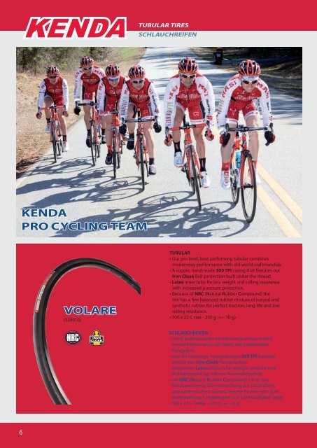 KENDA Produktkatalog 2011 - powered by Messingschlager