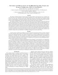 Tectonics and metallogeny of the British Columbia - Government of ...