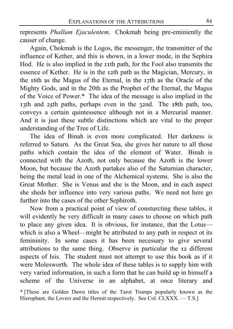 Liber 777 (revised) (pdf) - Holy Order of the Golden Dawn Canada