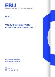 r 137 television lighting consistency index-2012 - EBU Technical