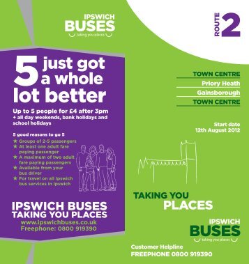 View Timetable - Ipswich Buses