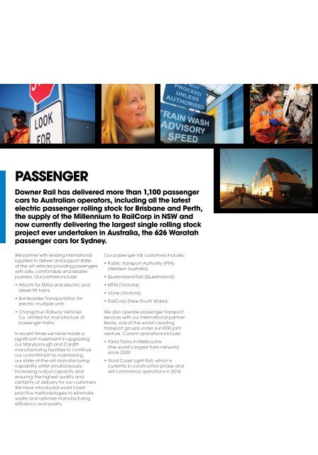 Downer Rail Brochure - Downer Group