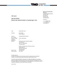 Road load determination of passenger cars - Transport & Environment