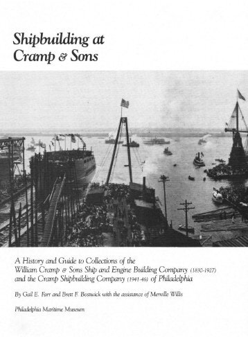 Shipbuilding at Cramp & Sons AHistoryand Guide to ...