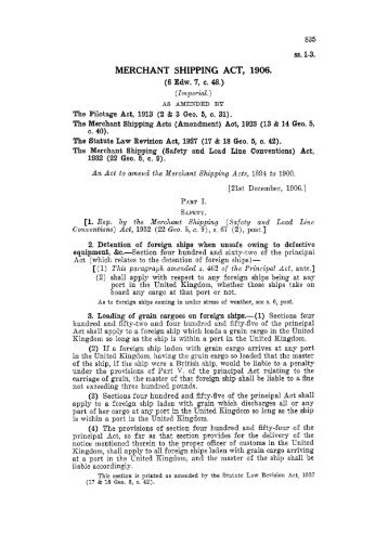 Merchant Shipping Act 1906 (6 Edw.7,c - OzCase