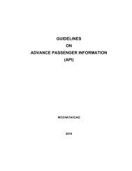 Guidelines on Advance Passenger Information (API) 2010 - ICAO