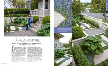 blank canvas - Kirsten Sach | landscape designer