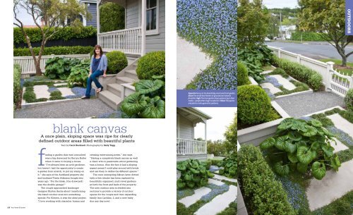 blank canvas - Kirsten Sach | landscape designer