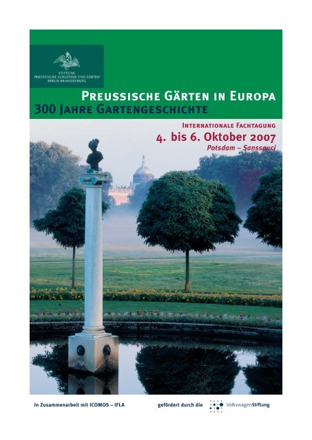 Preußische Gärten in Europa – 300 Jahre Gartengeschichte