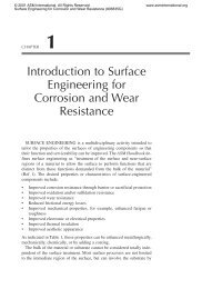 Introduction to Surface Engineering for Corrosion and Wear ...