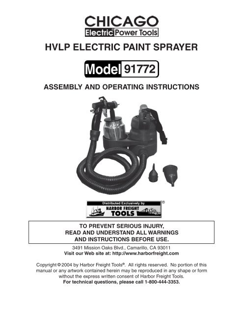 Electric paint on sale sprayer harbor freight