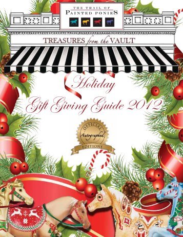 Holiday Gift Giving Guide 2012 - The Trail of Painted Ponies