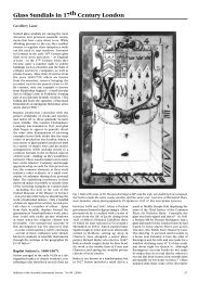 Glass Sundials in 17th Century London - Scientific Instrument Society