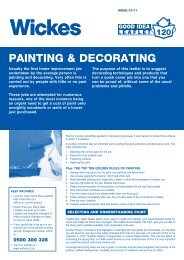 PAINTING & DECORATING - Wickes
