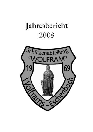 Jahresbericht 2008 - SpVgg-DJK Wolframs-Eschenbach e.V.