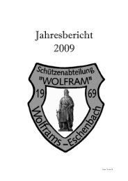 Jahresbericht 2009 - SpVgg-DJK Wolframs-Eschenbach e.V.