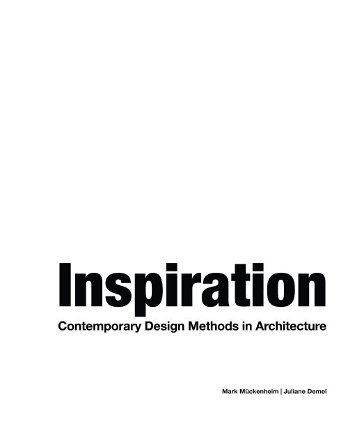Contemporary Design Methods in Architecture - exhibitions ...