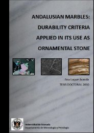 durability criteria applied in its use as ornamental stone