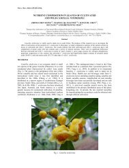 NUTRIENT COMPOSITION IN LEAVES OF CULTIVATED AND ...