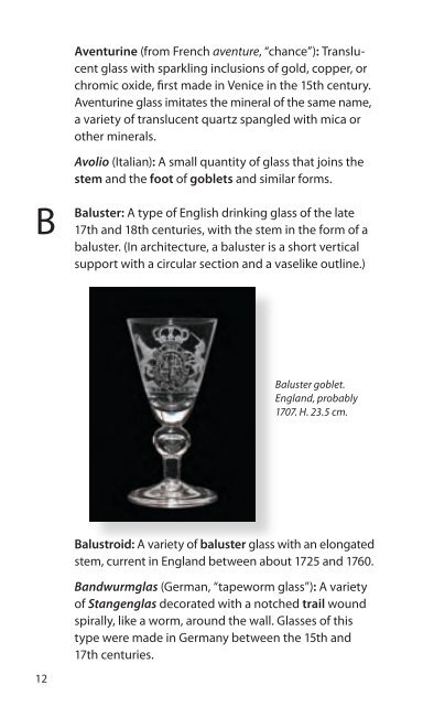 Glass: A Pocket Dictionary Of Terms Commonly Used - Corning ...