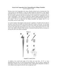 Script in the Copperplate Style: Demystifying the Oblique ... - IAMPETH