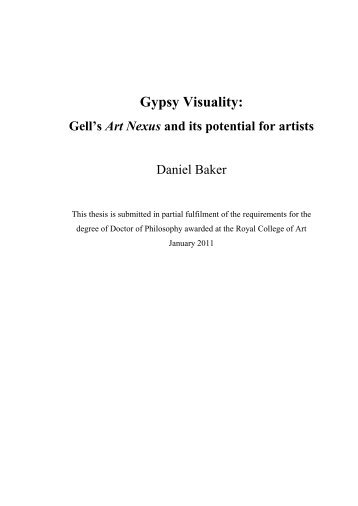 Gypsy Visuality: Gell's Art Nexus and its potential for ... - Virgin Media