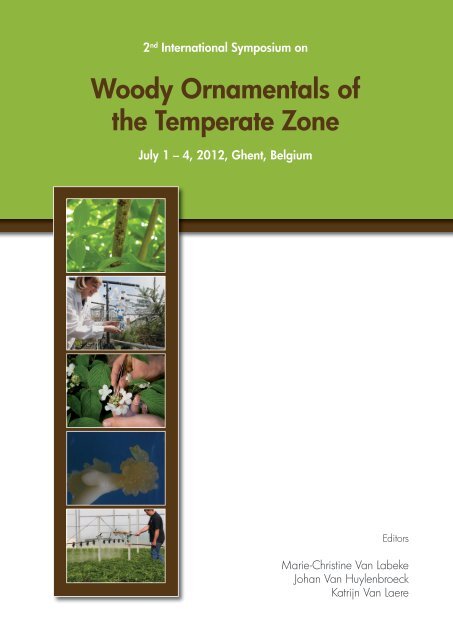 Woody Ornamentals of the Temperate Zone - ILVO - Vlaanderen.be