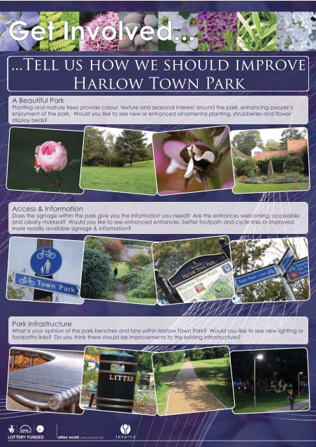 Consultation leaflet, masterplan proposal, theme ... - Harlow Council