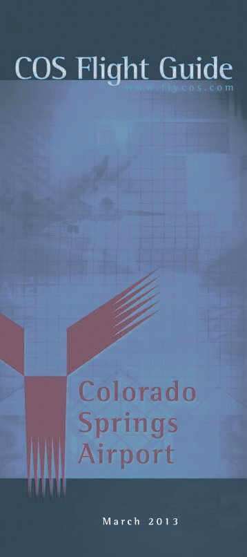 Colorado Springs Airport timetable