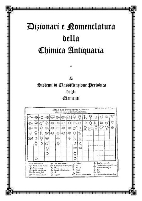 A Dictionary of the New Chymical Nomenclature - Labirinto