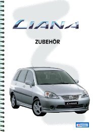 Suzuki Liana Zu - Garage Ruf AG