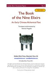 Book of the Nine Elixirs (SAMPLE) - The Golden Elixir