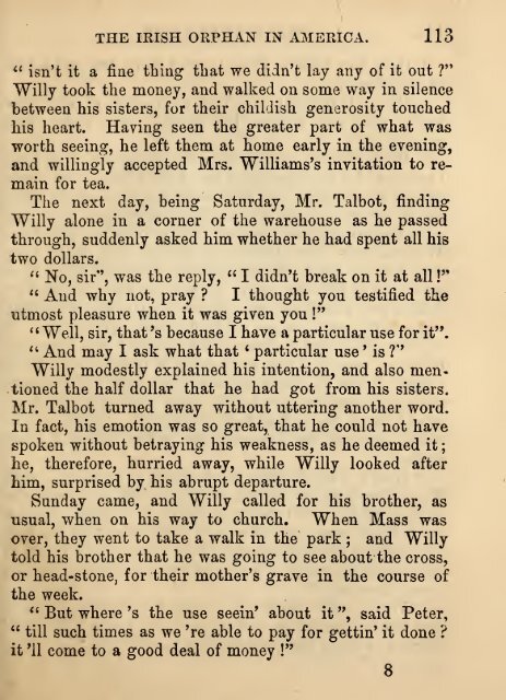 Willy Burke, or, The Irish orphan in America - Digital Repository ...