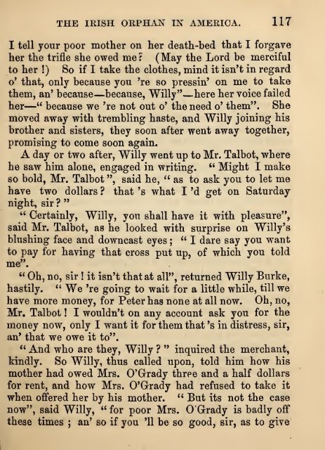 Willy Burke, or, The Irish orphan in America - Digital Repository ...