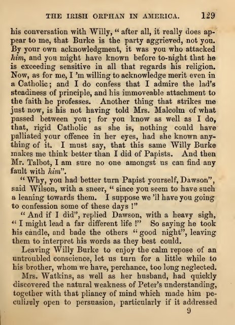 Willy Burke, or, The Irish orphan in America - Digital Repository ...