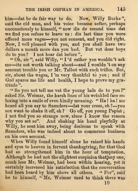 Willy Burke, or, The Irish orphan in America - Digital Repository ...