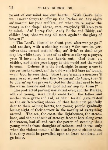 Willy Burke, or, The Irish orphan in America - Digital Repository ...