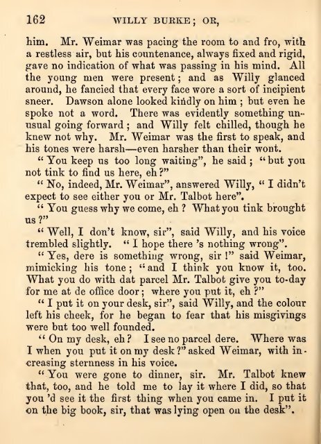 Willy Burke, or, The Irish orphan in America - Digital Repository ...