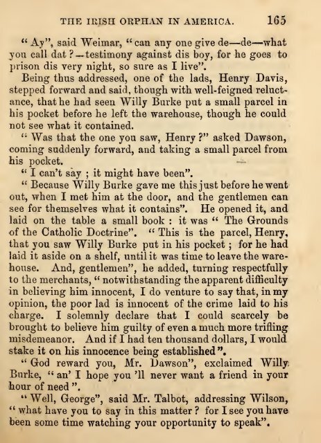 Willy Burke, or, The Irish orphan in America - Digital Repository ...