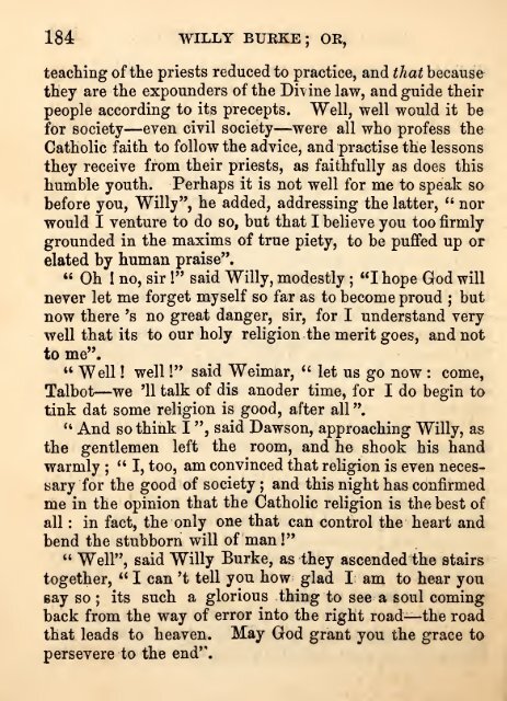 Willy Burke, or, The Irish orphan in America - Digital Repository ...