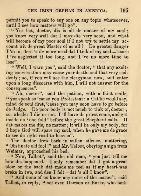 Willy Burke, or, The Irish orphan in America - Digital Repository ...