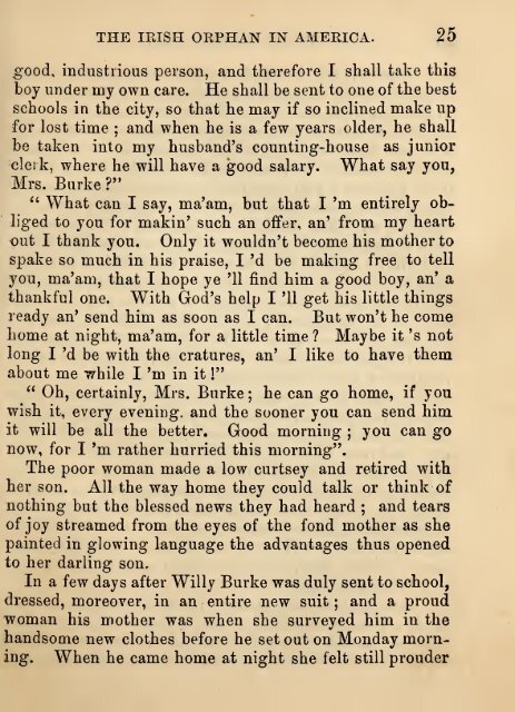 Willy Burke, or, The Irish orphan in America - Digital Repository ...