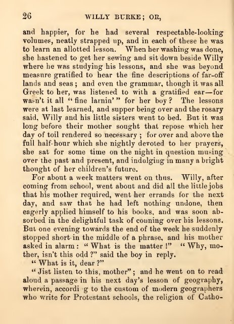 Willy Burke, or, The Irish orphan in America - Digital Repository ...