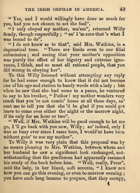 Willy Burke, or, The Irish orphan in America - Digital Repository ...