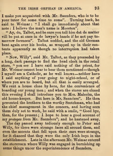 Willy Burke, or, The Irish orphan in America - Digital Repository ...