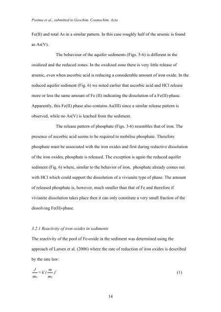 Groundwater arsenic in the Red River delta, Vietnam ... - Fiva