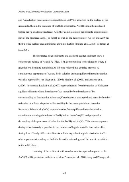 Groundwater arsenic in the Red River delta, Vietnam ... - Fiva