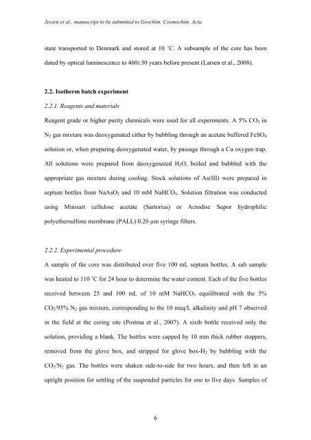 Groundwater arsenic in the Red River delta, Vietnam ... - Fiva