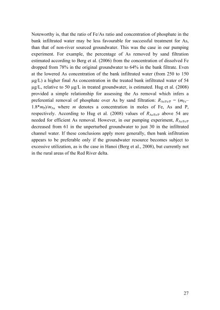 Groundwater arsenic in the Red River delta, Vietnam ... - Fiva